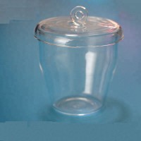 Labware quartz product fused quartz crucible for melting silicon/quartz crucible