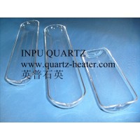 Quartz boat with clear quartz tube