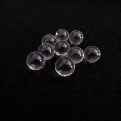 25 mm clear round quartz glass ball