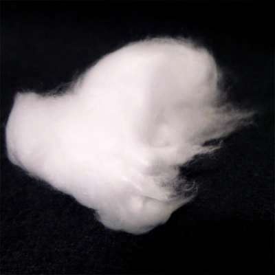 HF High quality Quartz Wool Minimum packing is 50g