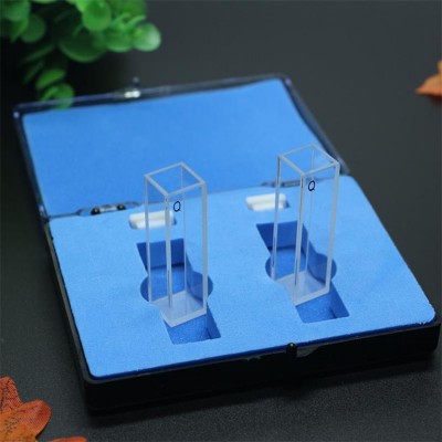 10mm four-way  Quartz cuvette for experiments  Quartz dish from manufacturer