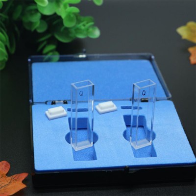 5mm four-way  Quartz cuvette for experiments  Quartz dish from manufacturer/Laboratory container