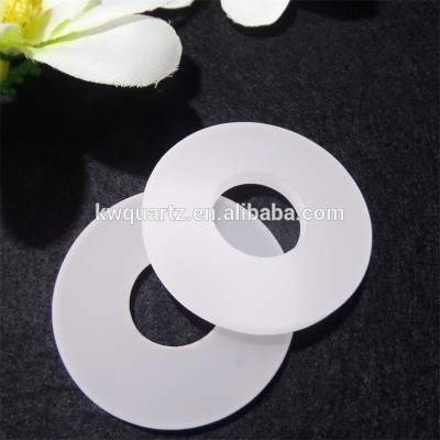 High quality creamy white quartz glass washer