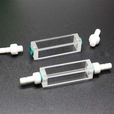 Industrial quartz ware for laboratory use clear quartz cuvette price made in China